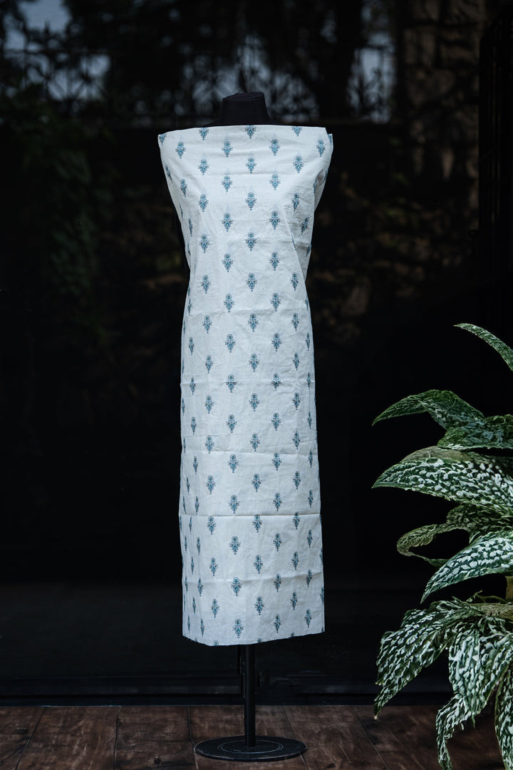 Embroidered cambric cotton
