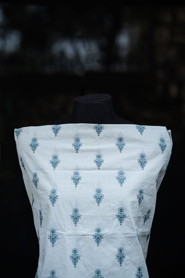 Embroidered cambric cotton