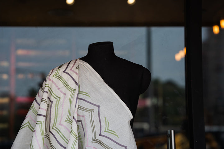 Embroidered cambric cottons