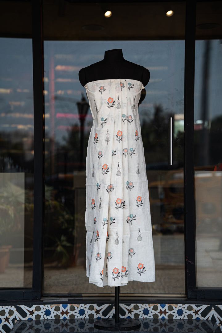 Embroidered cambric cottons