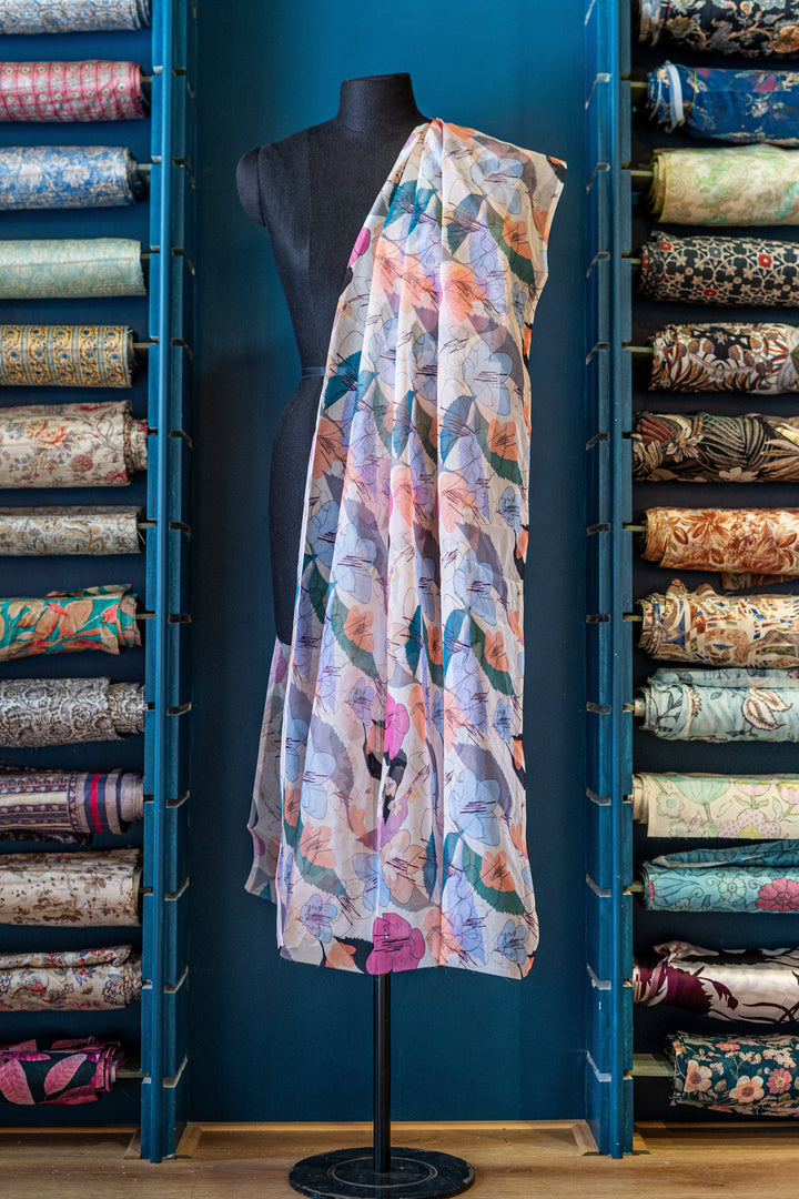 Printed organza