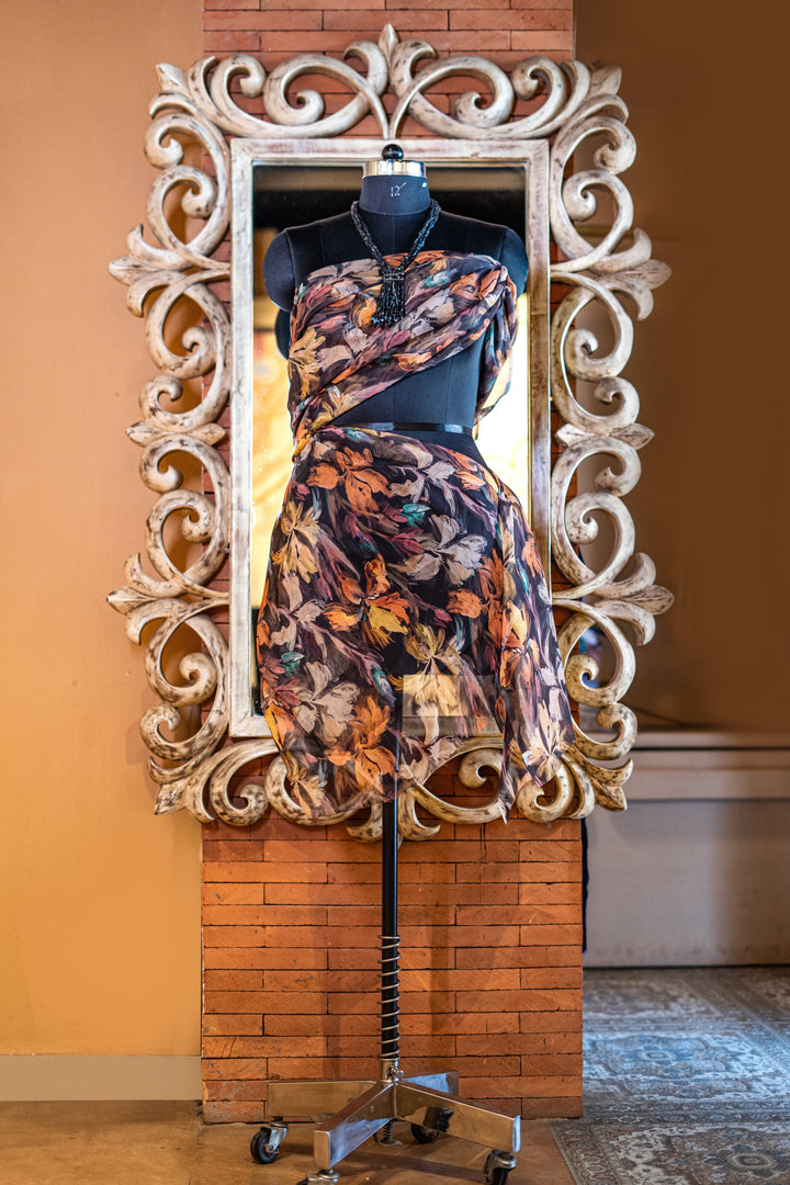 Printed organza