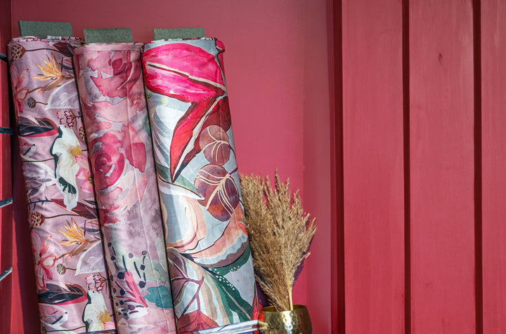 Printed Linen Satin