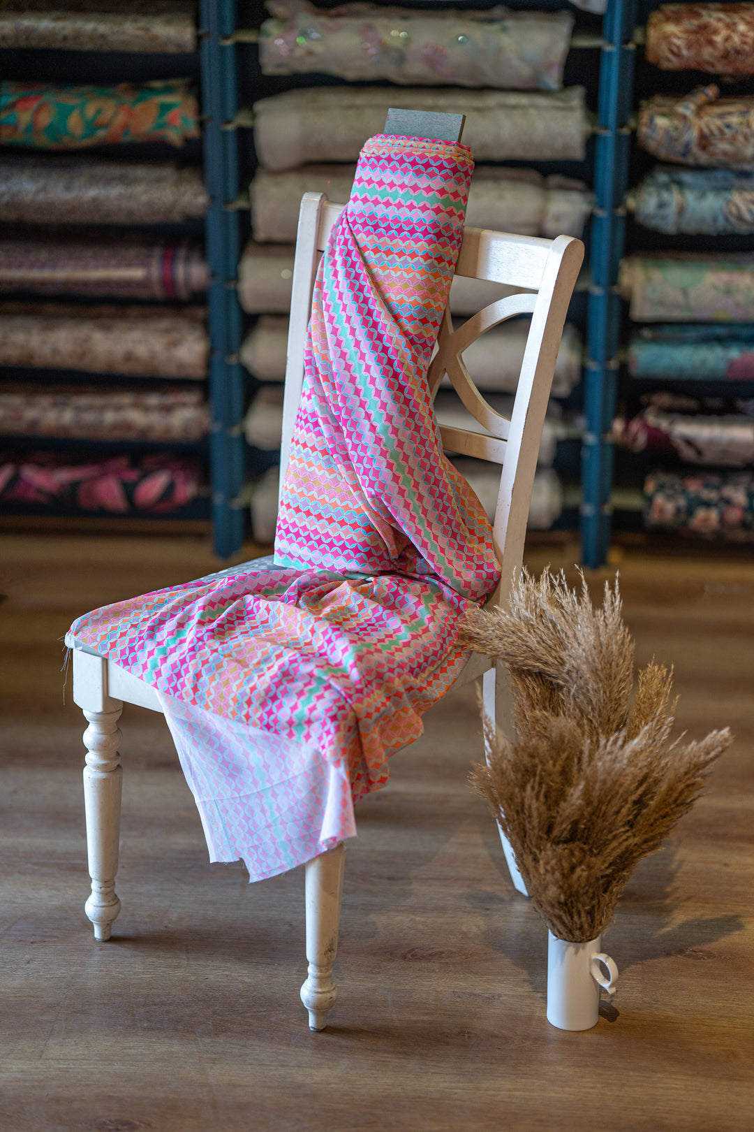 Printed georgette