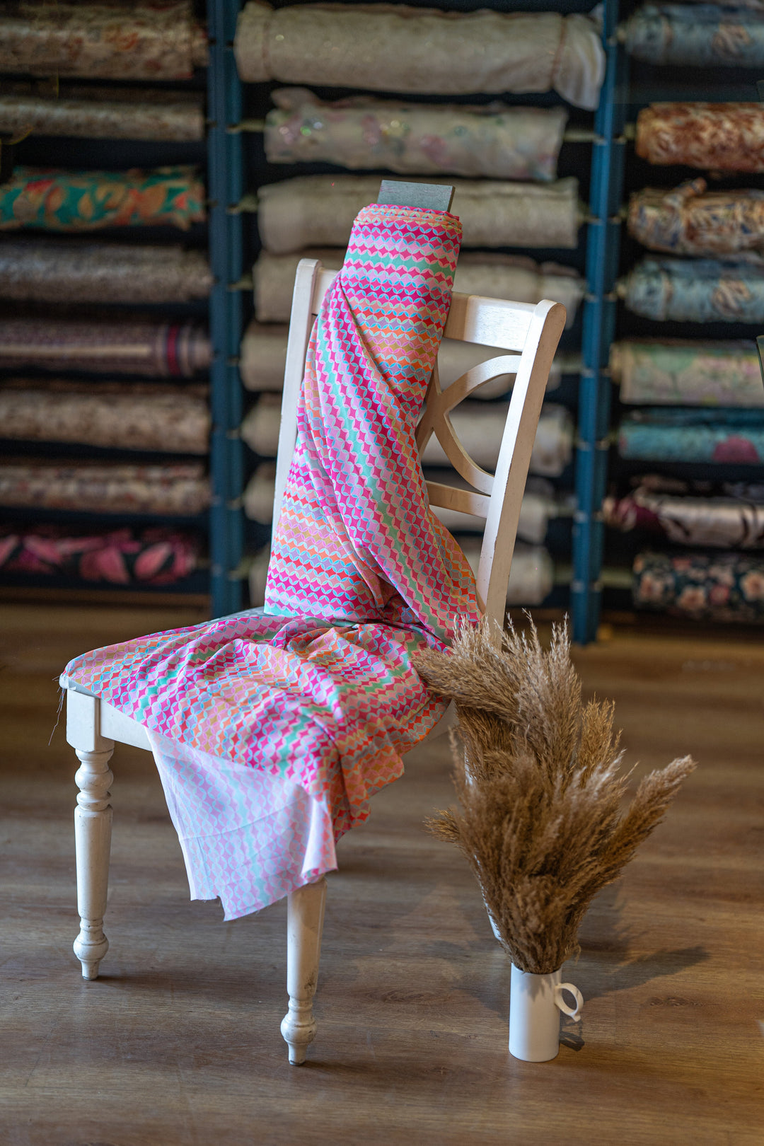 Printed georgette