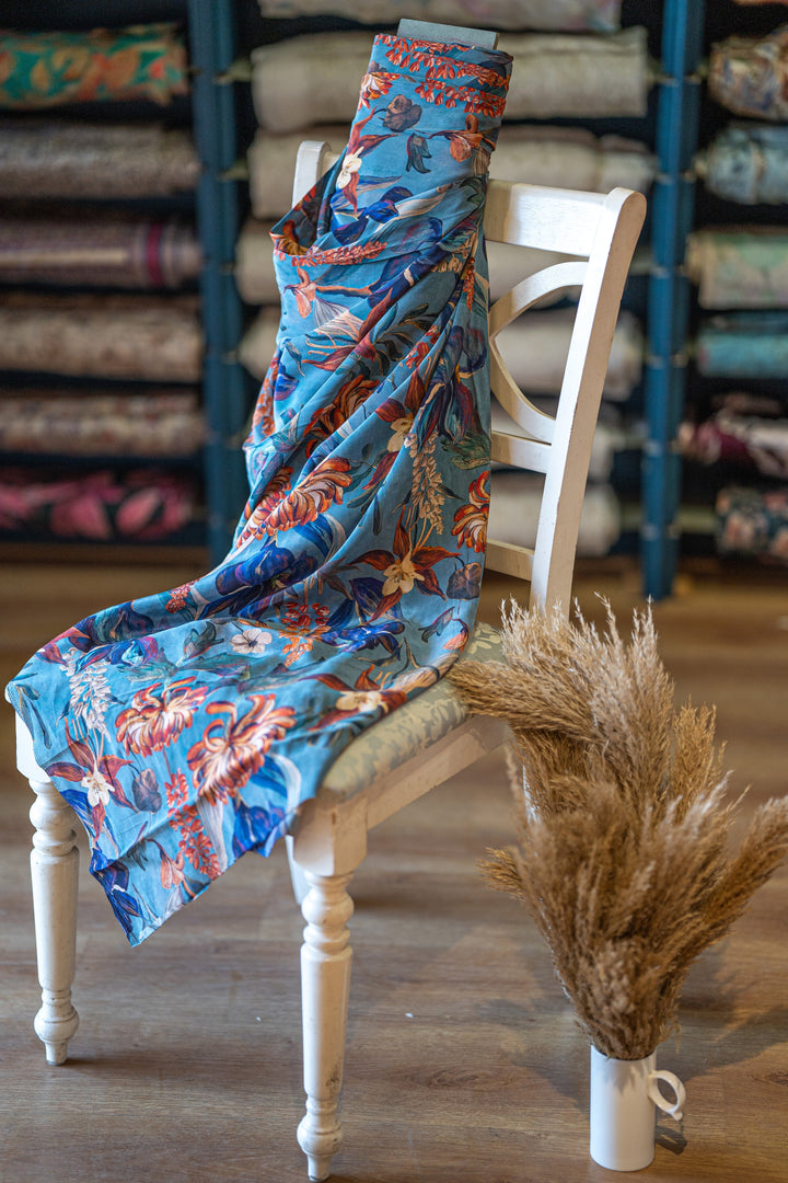 Printed Viscose crepe