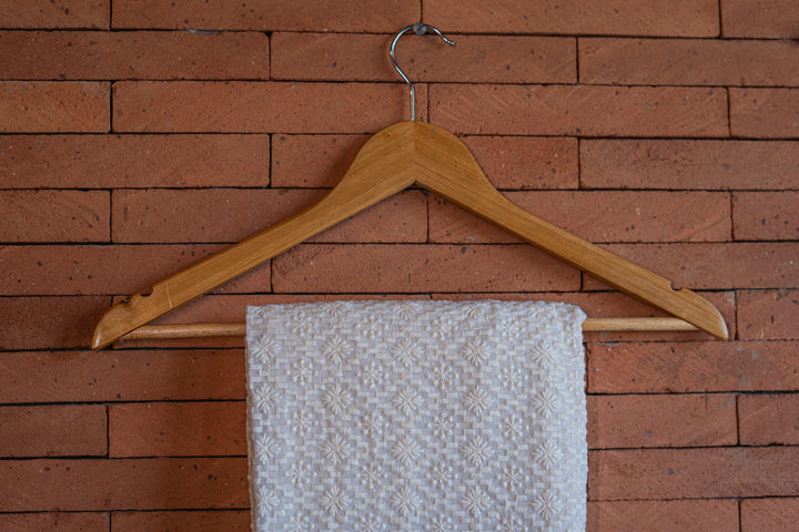 Embroidered dyeable georgettes