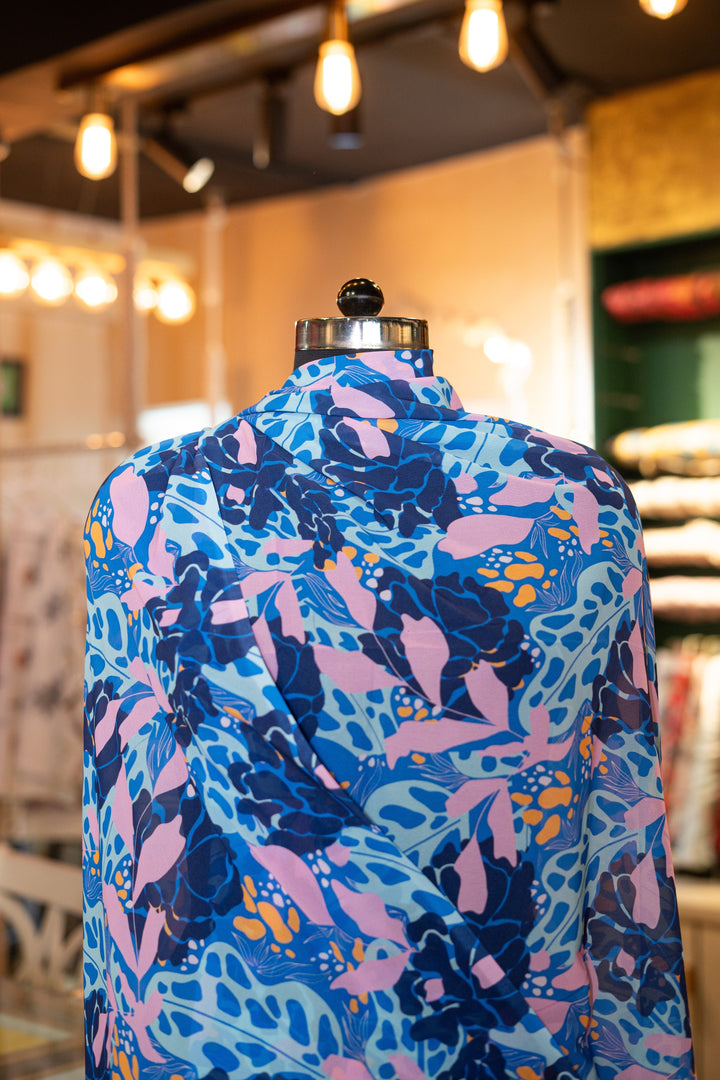 Flowy printed georgette