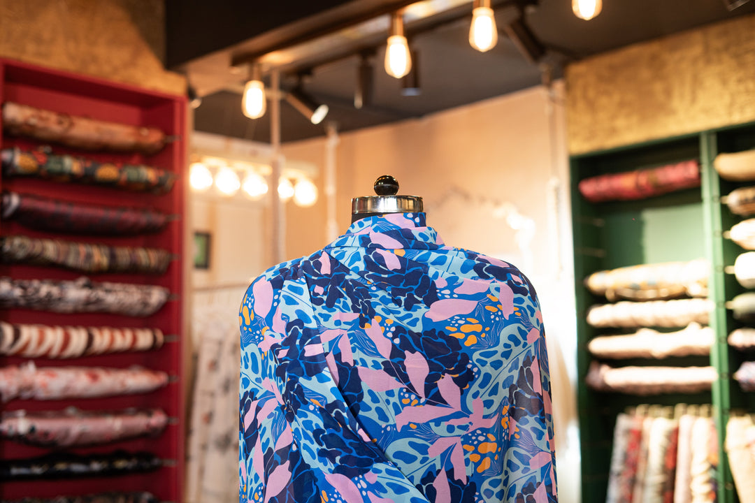 Flowy printed georgette