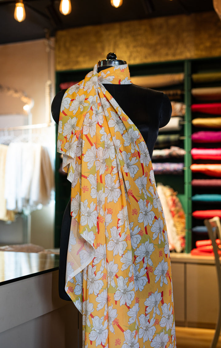 Flowy printed georgette