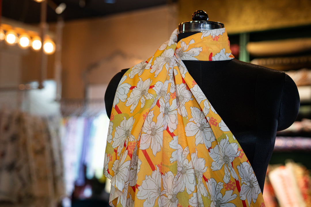 Flowy printed georgette
