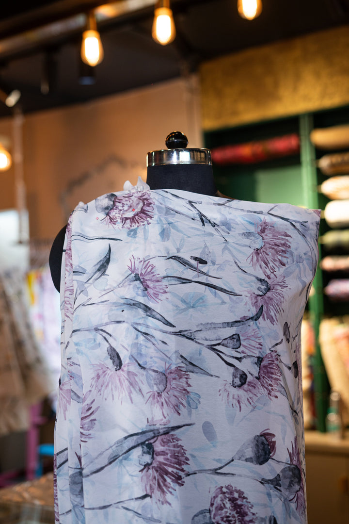 Flowy printed georgette