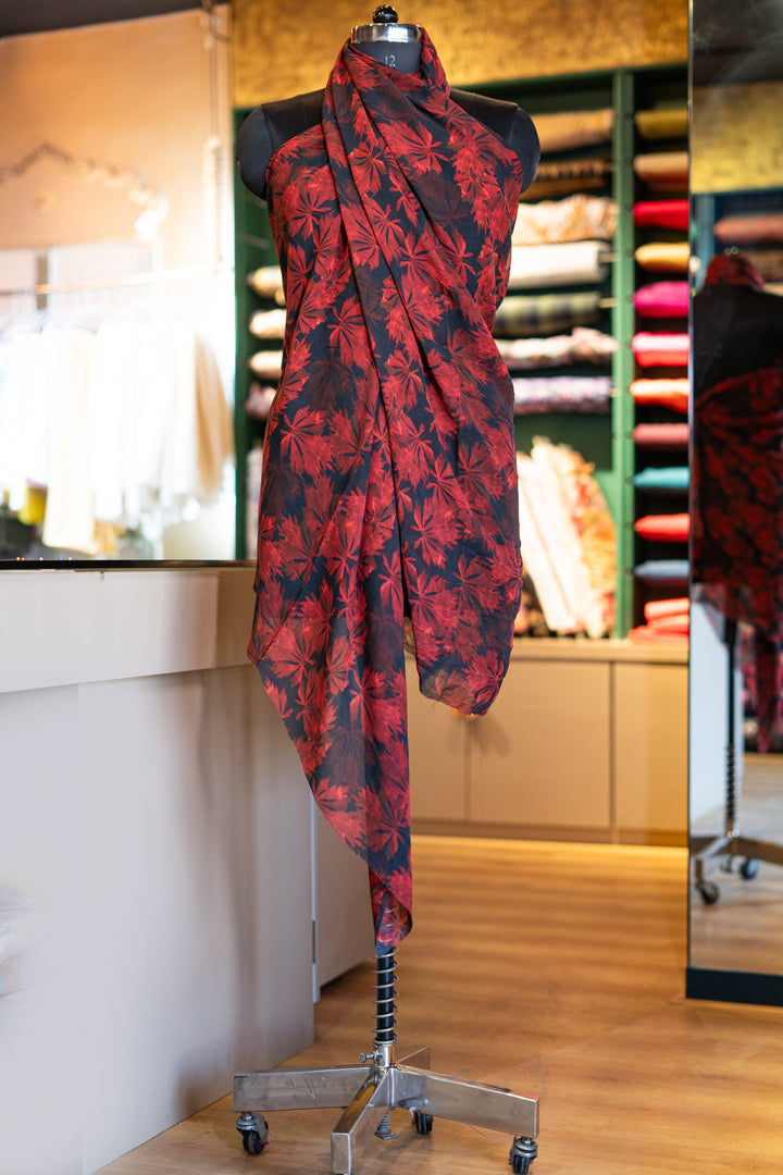 Flowy printed georgette