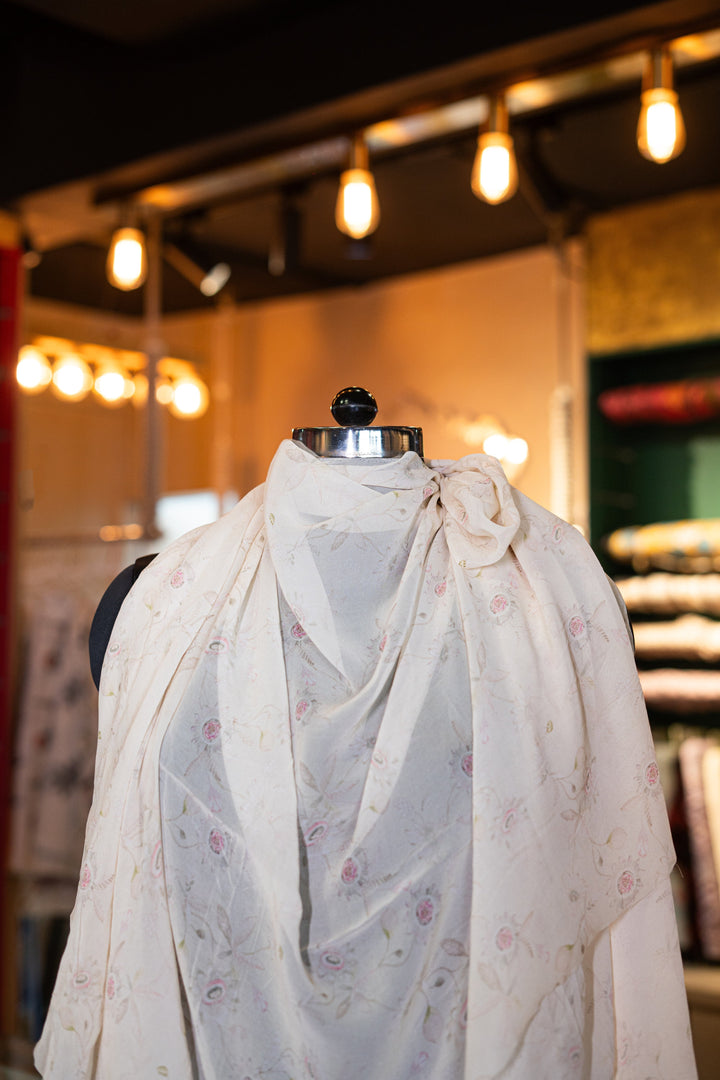 Flowy printed georgette