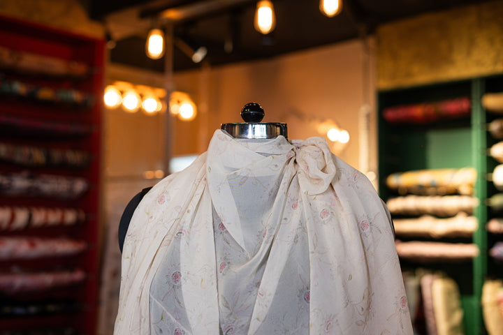 Flowy printed georgette