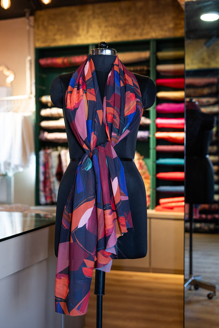 Flowy printed georgette