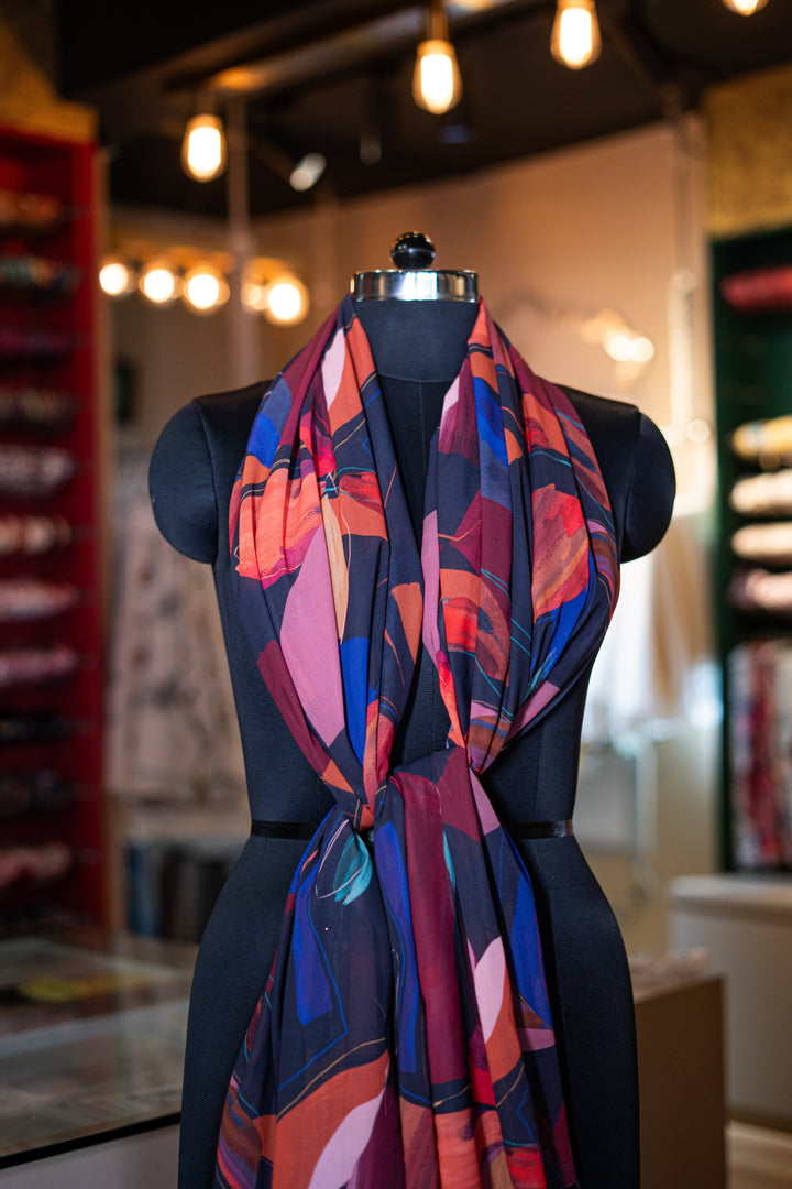 Flowy printed georgette