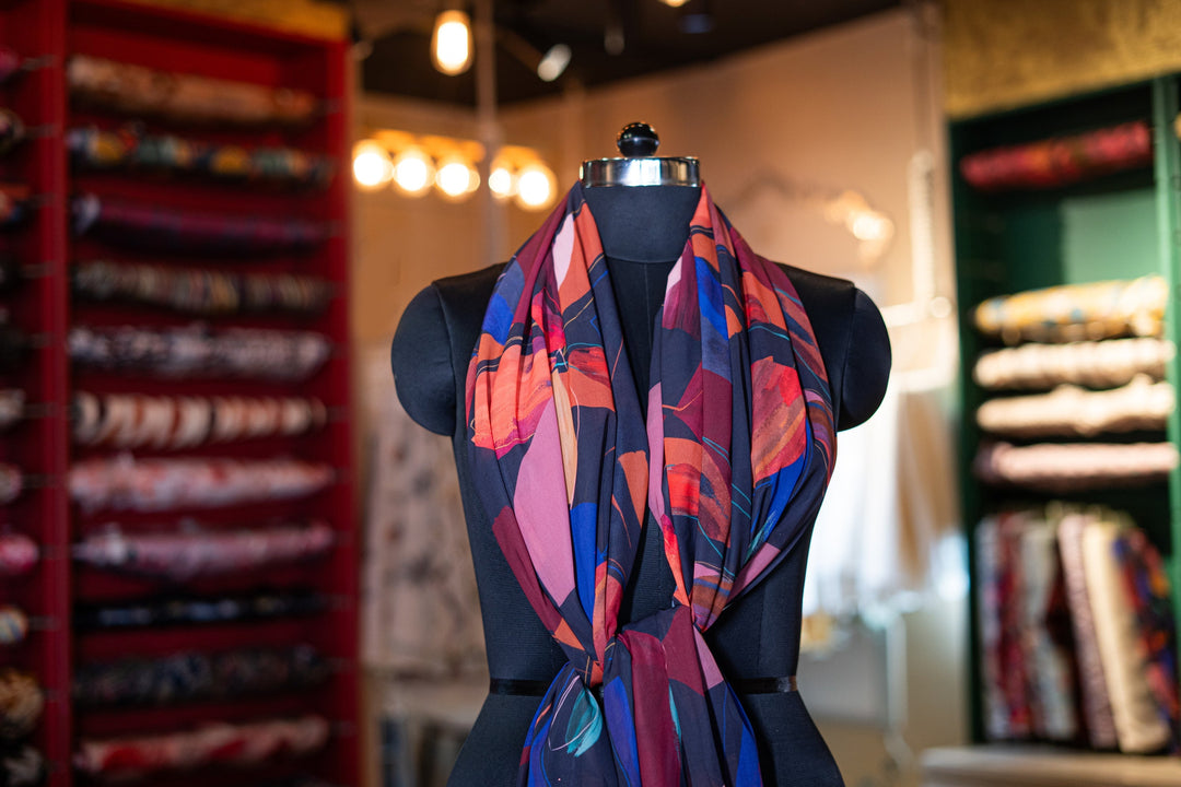 Flowy printed georgette