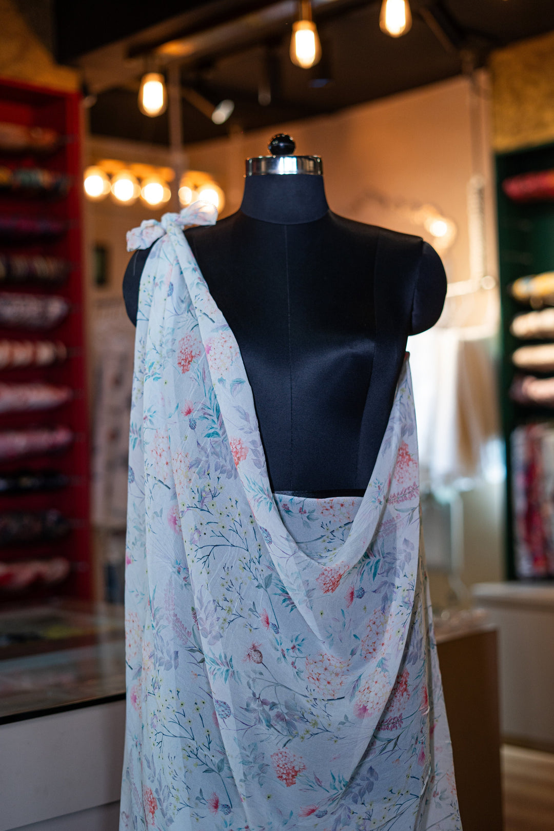Flowy printed georgette