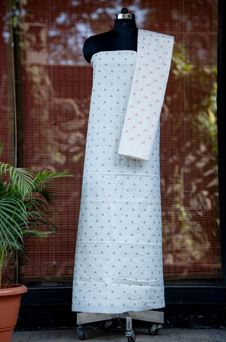 Embroidered cambric cotton