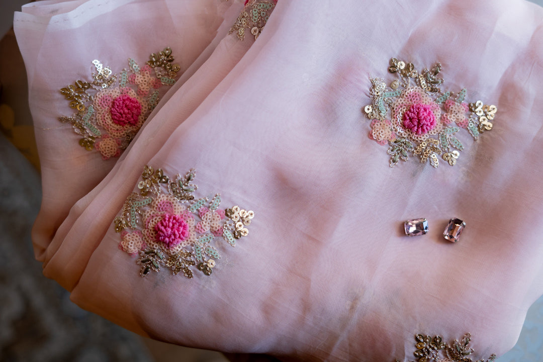Soft flowy organza