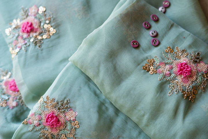 Soft flowy organza