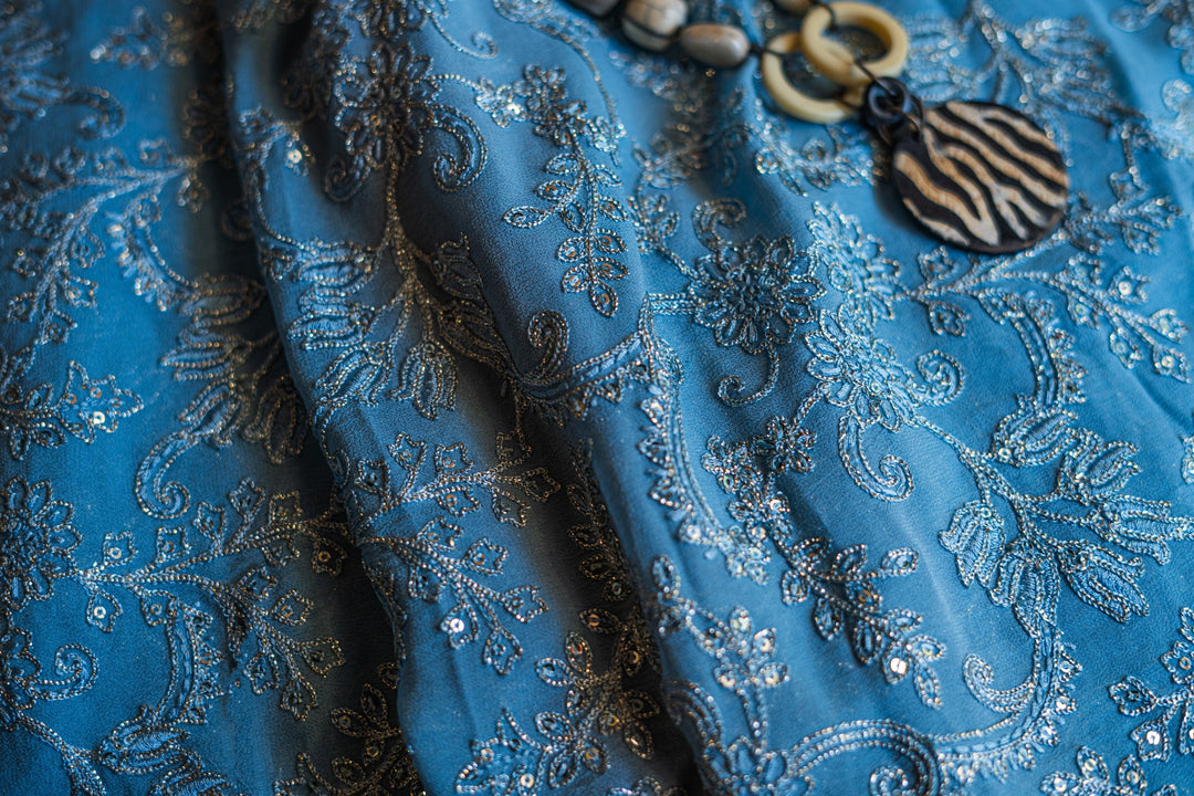 Embroidered georgettes