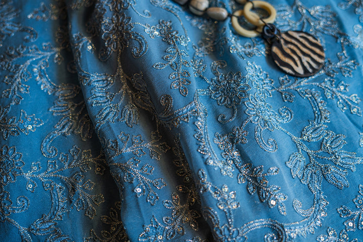 Embroidered georgettes